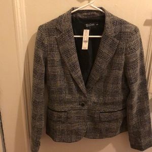 Plaid blazer